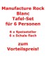 Preview: Villeroy-Boch-Manufacture-Rock-Blanc-Tafel-Set-fuer-6-Personen