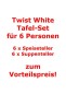 Preview: Villeroy-Boch-Twist-White-Tafel-Set-fuer-6-Personen
