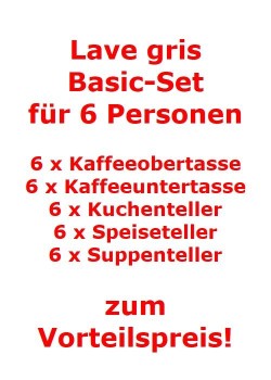 Like-by-Villeroy-Boch-Lave-gris-Basicset-fuer-6-Personen