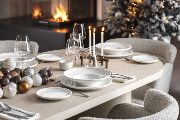 Villeroy & Boch Afina Geschirr auf festlich gedeckter Tafel