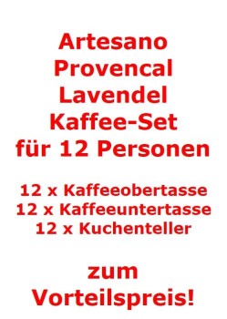 Villeroy-Boch-Artesano-Provencal-Lavendel-Kaffee-Set-fuer-12-Personen