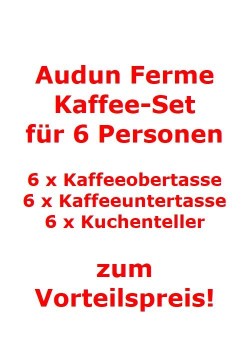 Villeroy-Boch-Audun-Ferme-Kaffee-Set-fuer-6-Personen-