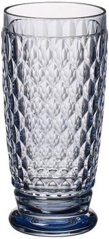 Villeroy & Boch Boston coloured Longdrinkglas / Bierbecher blue 16,2cm 400ml