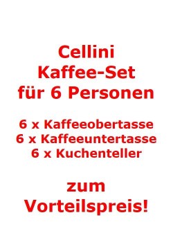 Villeroy-Boch-Cellini-Kaffee-Set-fuer-6-Personen-