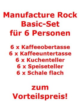 Villeroy-Boch-Manufacture-Rock-Basic-Set-fuer-6-Personen