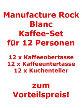 Villeroy-Boch-Manufacture-Rock-Blanc-Kaffee-Set-fuer-12-Personen