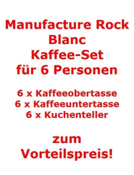 Villeroy-Boch-Manufacture-Rock-Blanc-Kaffee-Set-fuer-6-Personen