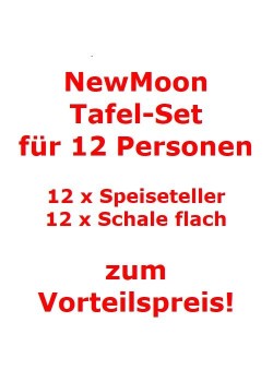 Villeroy & Boch NewMoon Tafel-Set für 12 Personen / 24 Teile