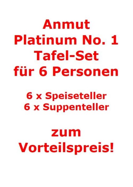 Villeroy-Boch-Anmut-Platinum-No.-1-Tafel-Set-fuer-6-Personen