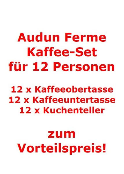 Villeroy-Boch-Audun-Ferme-Kaffee-Set-fuer-12-Personen-