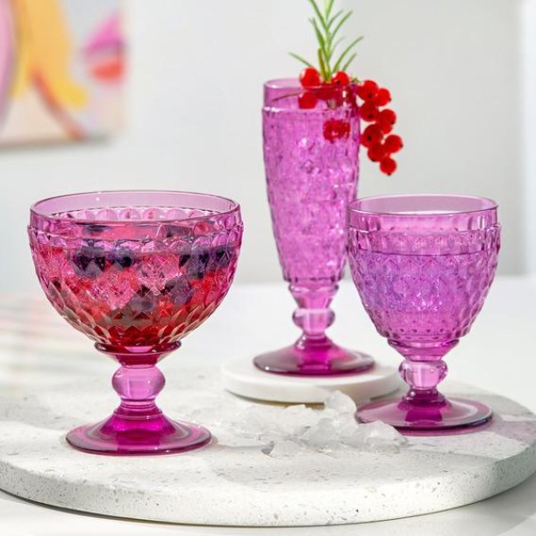 Villeroy-Boch-Boston-Coloured-Becher-Wasserglas-Saftglas-CVilleroy-Boch-Boston-Coloured-Berry-gedeckter-Tisch-1-