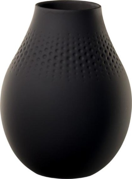 Villeroy-Boch-Collier-noir-Vase-Perle-hoch-1016825513