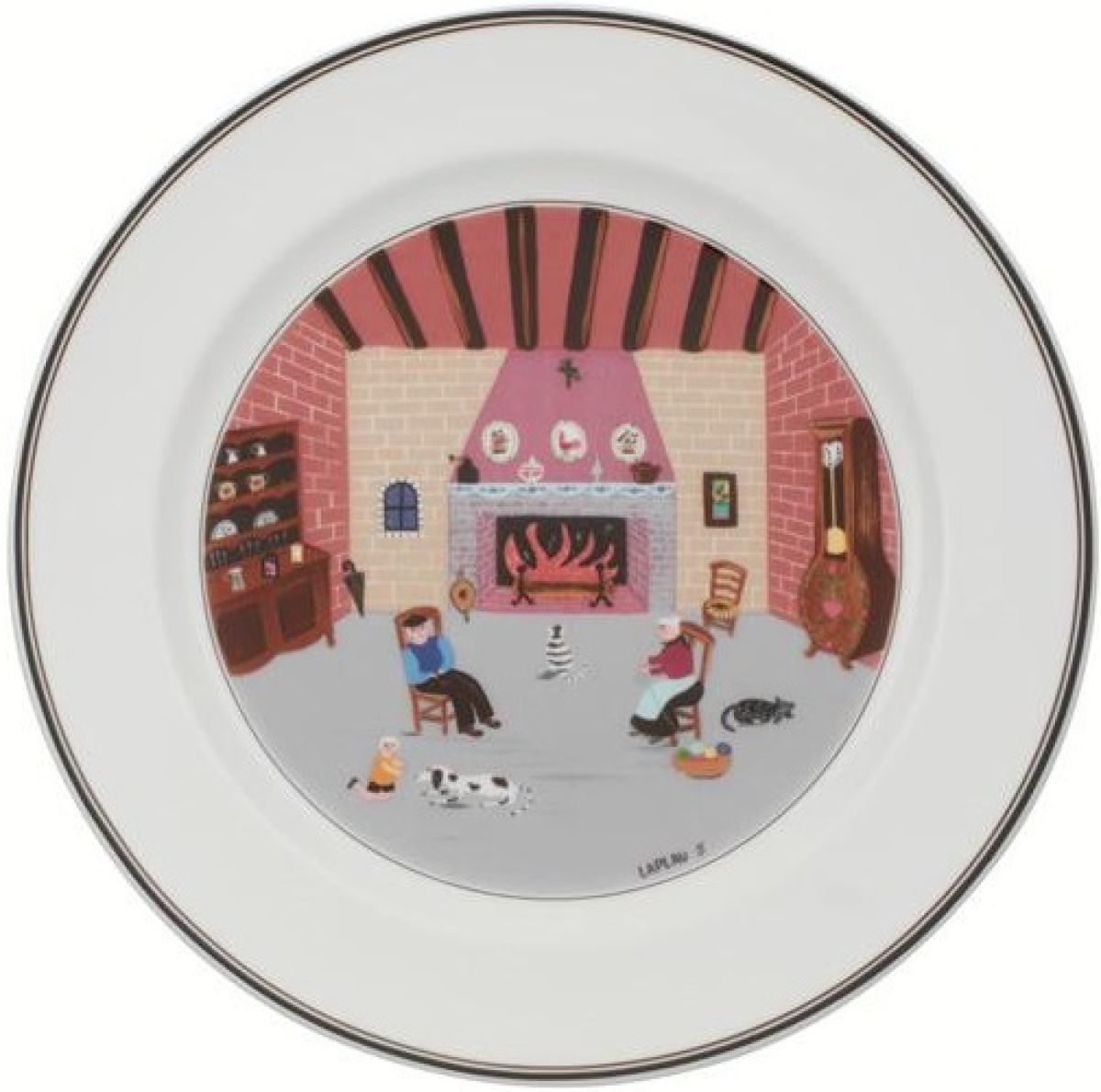 Villeroy & Boch Design Naif Speiseteller Kamin