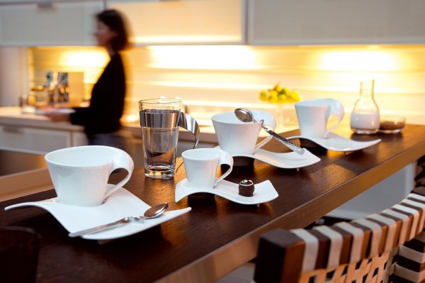 Villeroy & Boch NewWave Caffè gedeckter Tisch 1