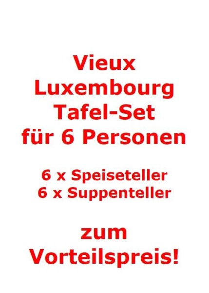 Villeroy-Boch-Vieux-Luxembourg-Tafel-Set-fuer-6-Personen