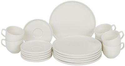 Villeroy & Boch Afina Kaffee-Set für 6 Personen / 18 Teile