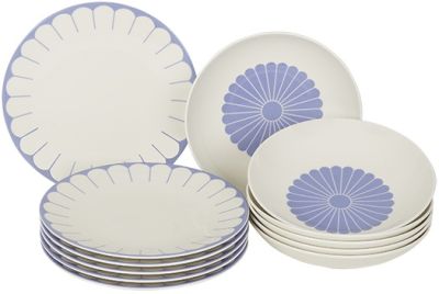 Villeroy-Boch-Fleur-bleu-Tafelset-fuer-6-Personen-von-Porzellan-Exklusiv