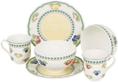 Villeroy-Boch-French-Garden-Fruehstuecksset-fuer-2-Personen-von-Porzellan-Exklusiv