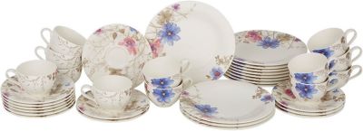 Villeroy-Boch-Mariefleur-Gris-Basic-Kaffee-Set-fuer-12-Personen