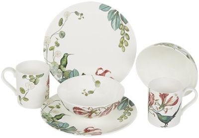 Villeroy-Boch-Signature-Avarua-Fruehstuecksset-fuer-2-Personen-von-Porzellan-Exklusiv