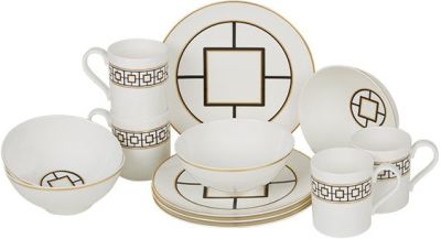 Villeroy-Boch-Signature-MetroChic-Fruehstuecksset-fuer-4-Personen-von-Porzellan-Exklusiv