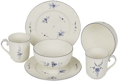 Villeroy-Boch-Vieux-Luxembourg-Fruehstueckset-fuer-2-Personen-von-Porzellan-Exklusiv